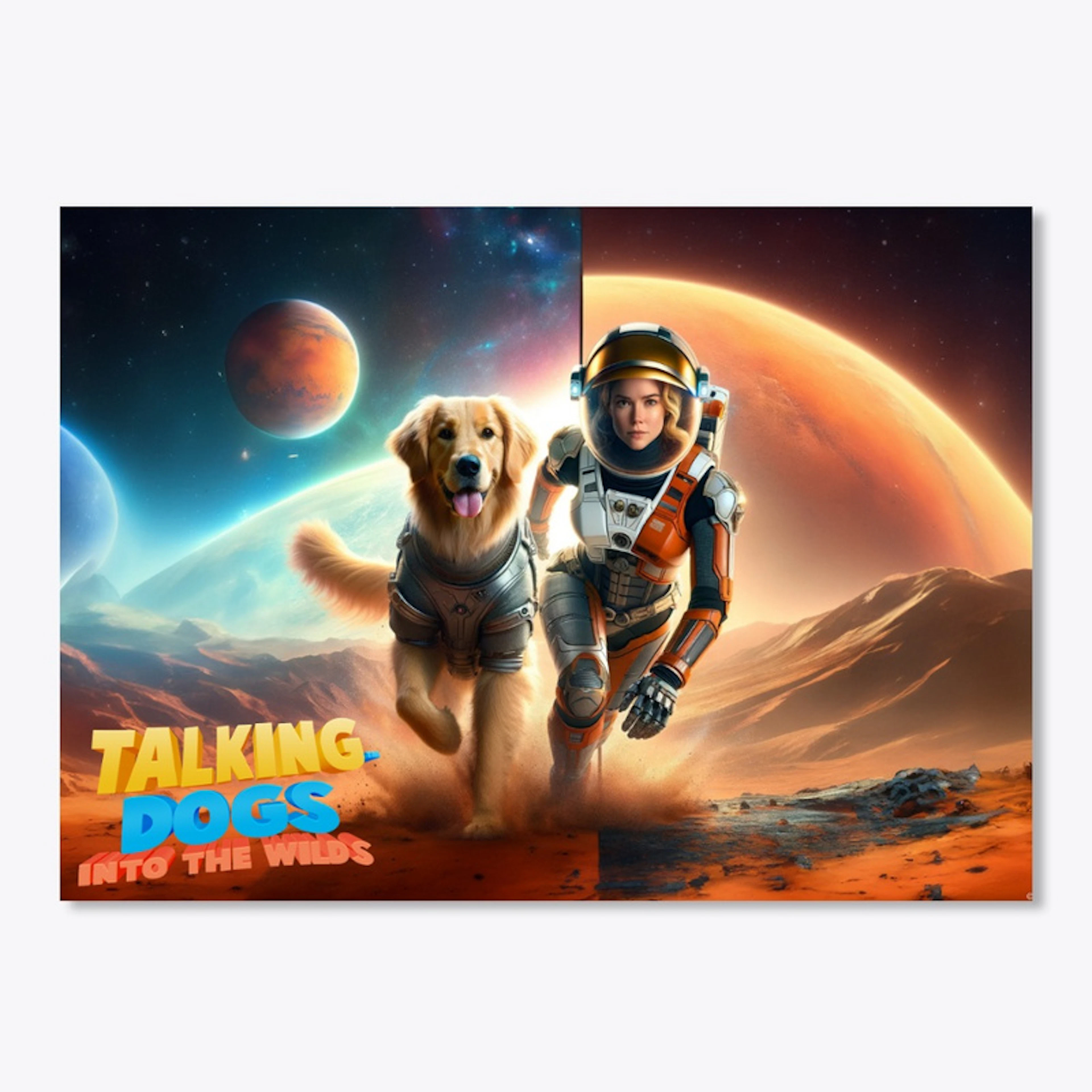 Talking Dogs: Into The Wilds Key-Art